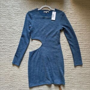 Reformation Blue Mini Dress